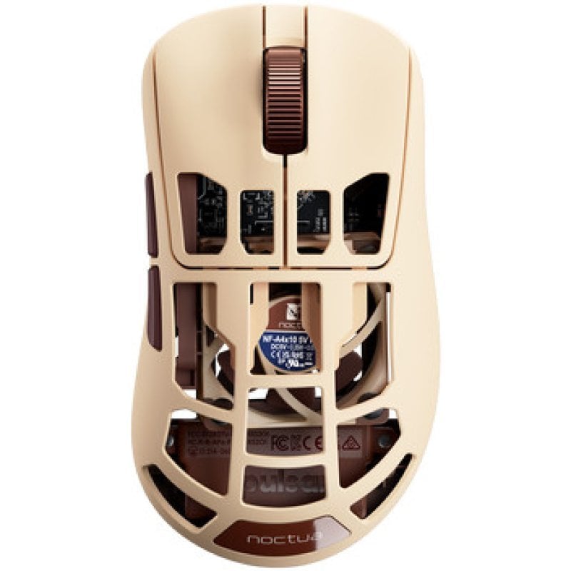 Ratón Pulsar Feinmann F01 Gaming Wireless 42000 DPI Carbono con Ventilador