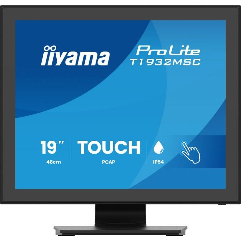 Monitor iiyama ProLite T1932MSC-B2S 19" SXGA 75Hz IPS Tátil Altifalantes