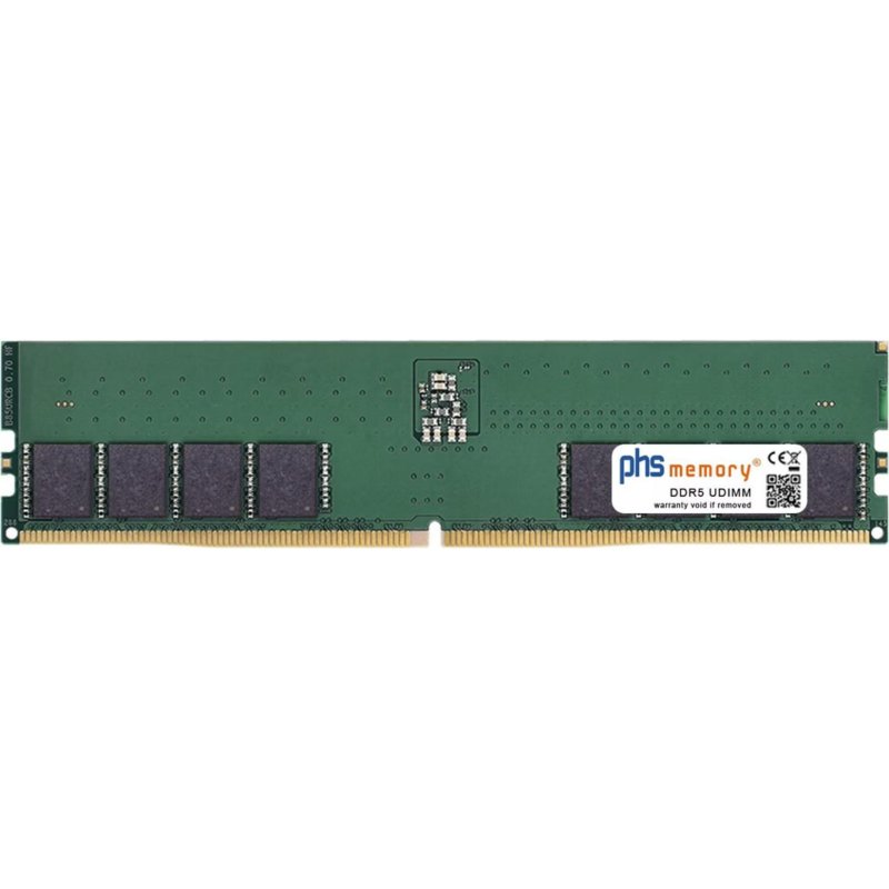 Memoria RAM PHS-memory SP625916 48GB DDR5 5600MHz unbuffered 288 pins