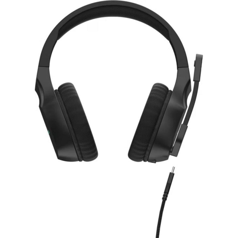 Auriculares Urage SoundZ 410 con cable USB-A, Over Ear, RGB y micrófono negro