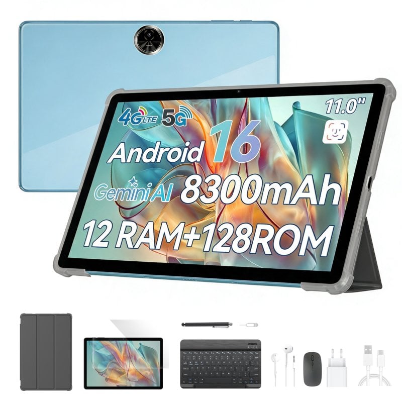 Tablet Blackview Zeno 5 WiFi 11" 3GB 128GB Azul