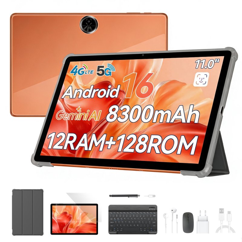 Tablet Blackview Zeno 5 WiFi 11" 3GB 128GB Naranja