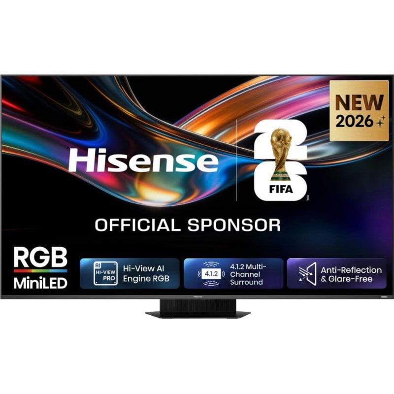 TV Hisense Mini LED 85UR9S 85" 4K UltraHD 180Hz Smart TV VIDAA HDR10+ Dolby Vision