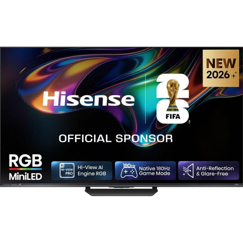 TV Hisense Mini LED 75UR8S 75" 4K UltraHD 180Hz Smart TV VIDAA HDR10+ Dolby Atmos