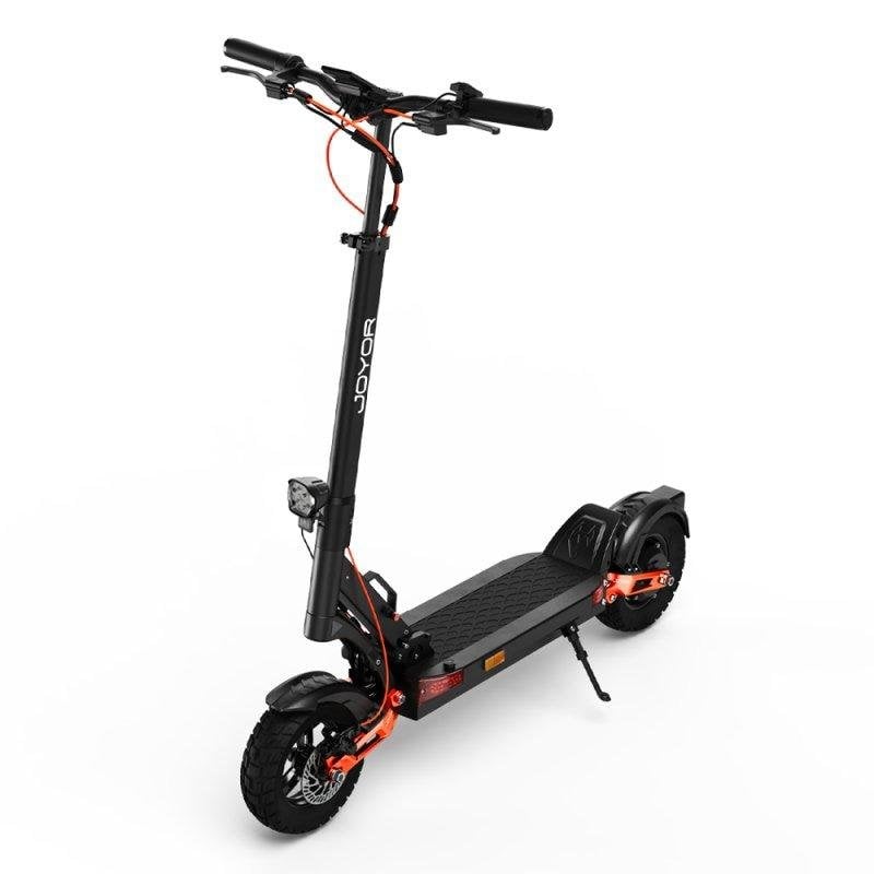 Patinete eléctrico Joyor T6D 600W Autonomía 55km Ruedas 10" Frenos disco Negro