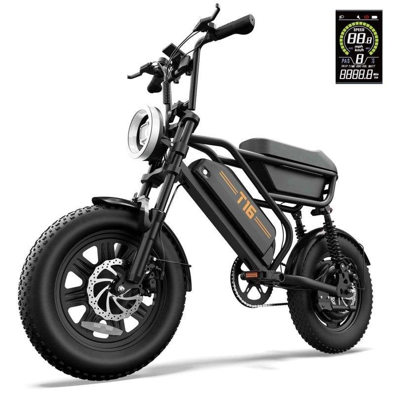 Bicicleta Eléctrica Urlife T16 250W 48V Todoterreno 16"