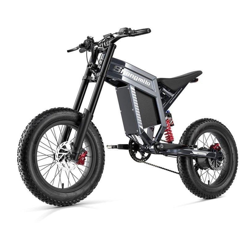 Bicicleta Electrica Shengmilo S900 Potencia 1500 W Bateria 60V Pneus 20 polegadas