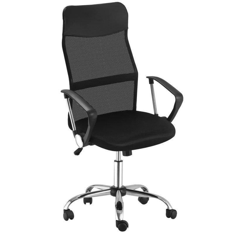 Silla de oficina Welltin A2-0093 ergonómica giratoria respaldo curvo malla transpirable