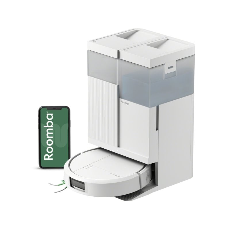 Aspirateur Robot et Laveur iRobot Roomba Plus 515 Combo AutoWash Navigation LiDAR 22.000 Pa