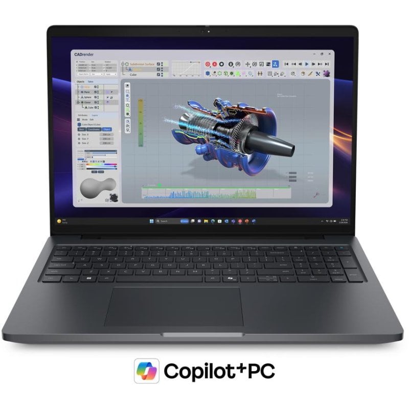 Portátil DELL Precision 5 16 PW516261 16 pulgadas Intel Core Ultra 7 366H 32GB RTX PRO 2000 1TB SSD Blackwell Windows 11 Pro conectividad avanzada