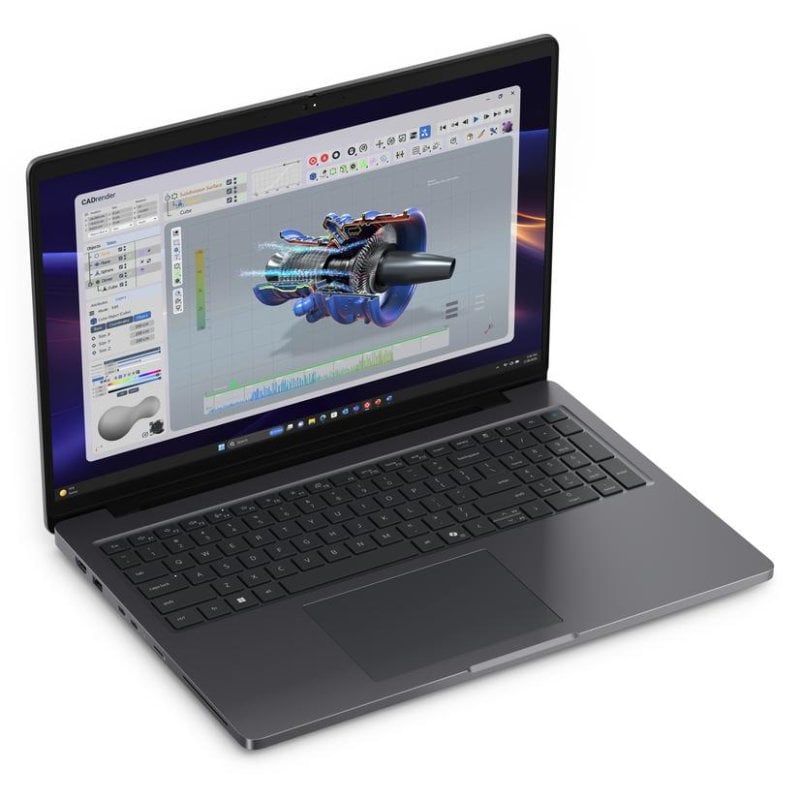 Ordinateur portable DELL Precision 5 16 PW516261 16 Intel Core Ultra 7 SSD Pro RTX 1000 Blackwell Full HD+ Windows 11 Pro