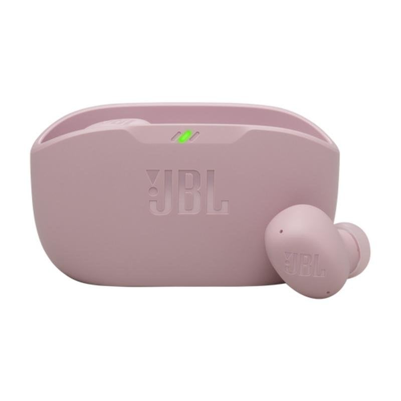 Écouteurs JBL Wave Buds 2 sans fil Bluetooth com Cancelamento de Ruído e IP54 rosa