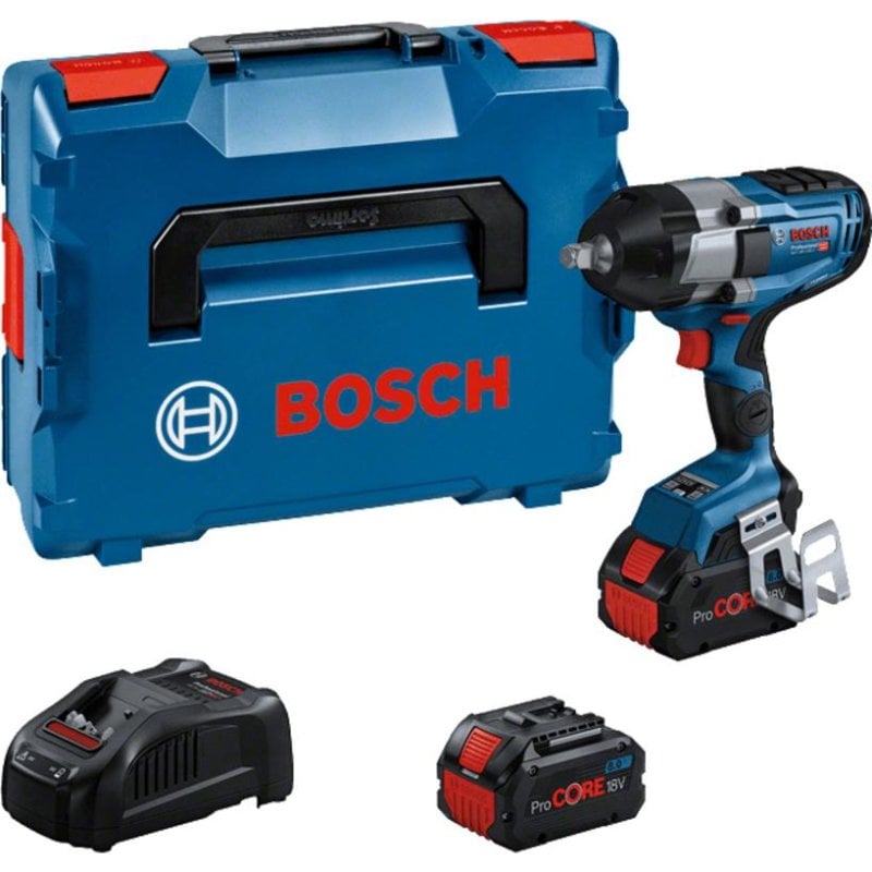 Clé à Chocs Bosch GDS 18V-1000 C – 1000 Nm, 18V, 2 Batteries ProCORE, L-BOXX - vue 4