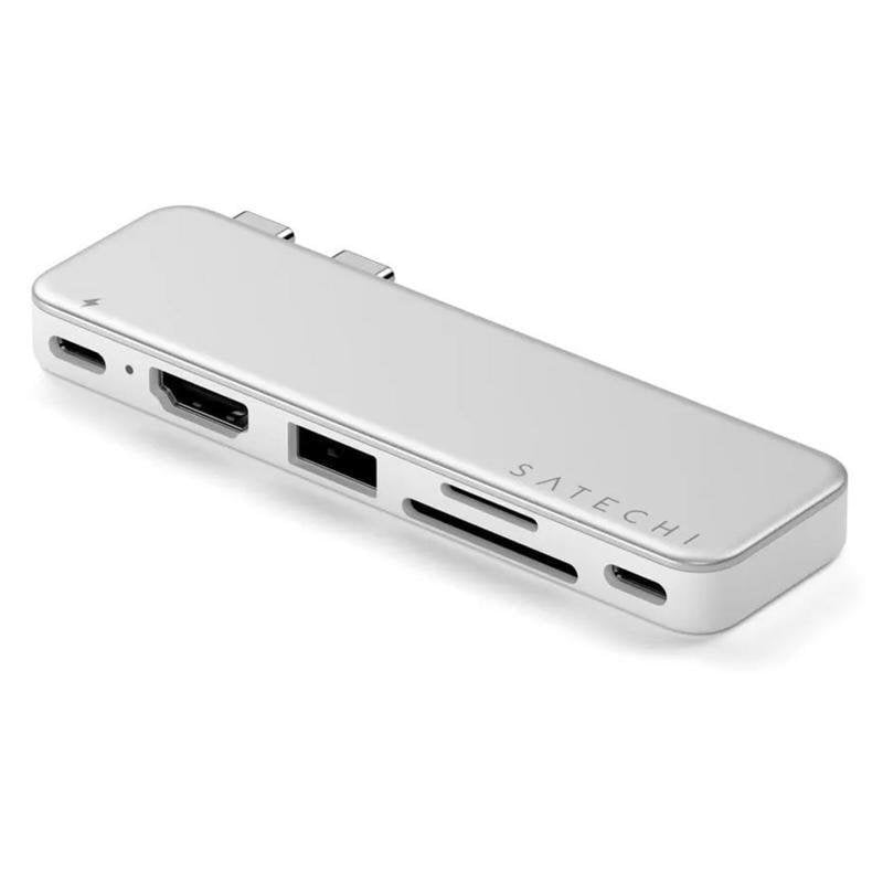 Hub Satechi 6 puertos USB-C 10 Gbps modelo SA-ST-HUSNS HDMI 4K 60 Hz