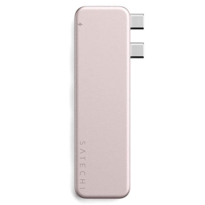 Satechi USB C Snap Hub 6 en 1 Blush