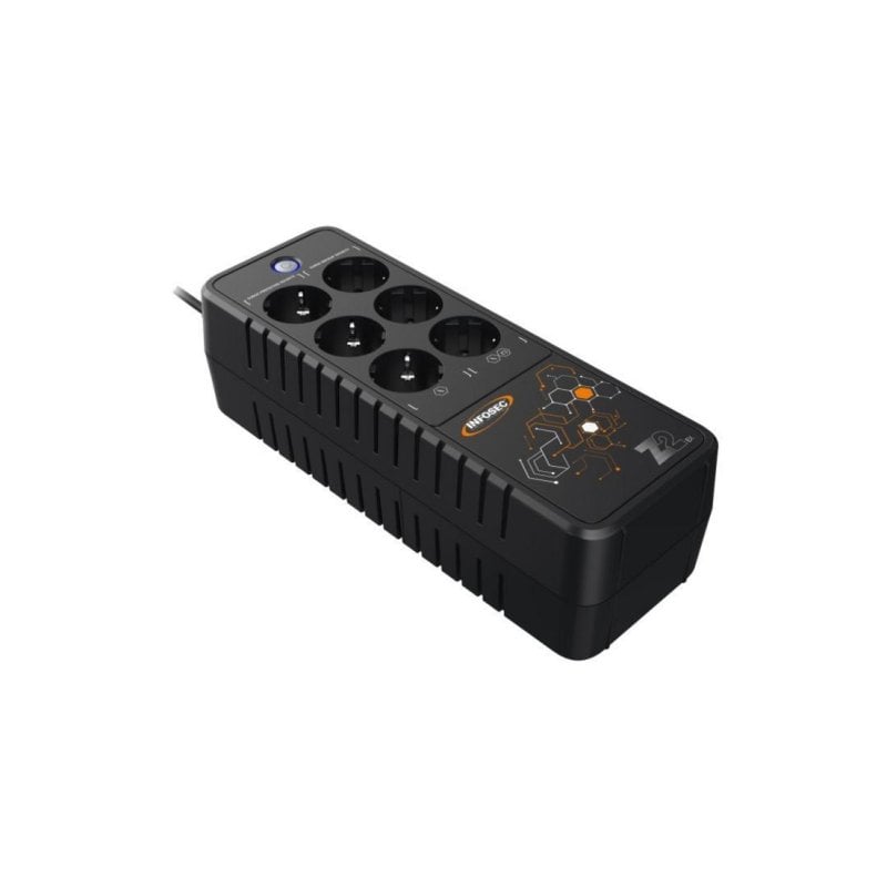 INFOSEC Z2 EX 1000 Onduleur CA 220230240 V 1000 VA monophasé USB connecteurs de sortie : 6 France - vue 3