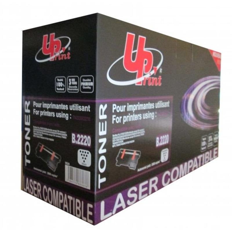 Toner UPrint compatible BROTHER TN 2220 Neuf - vue 3