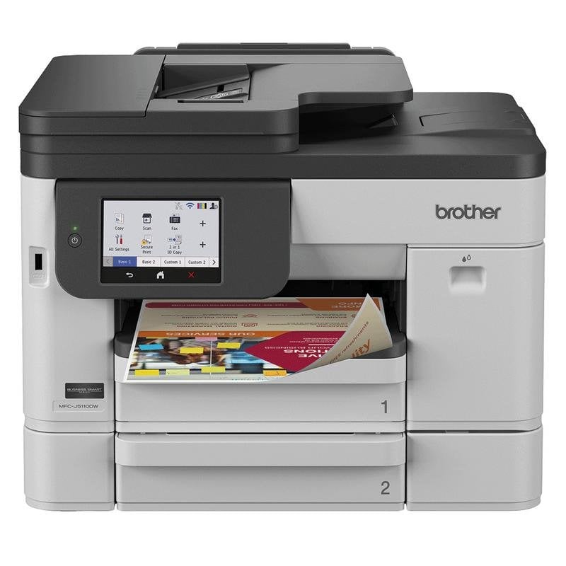 Multifonction Brother MFCJ5110DW Jet d'encre Couleur WiFi Fax Recto-Verso A3