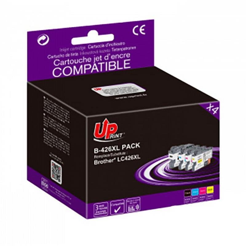 Pack UPrint 4 cartouches compatible Brother LC426XL Neuf - vue 3