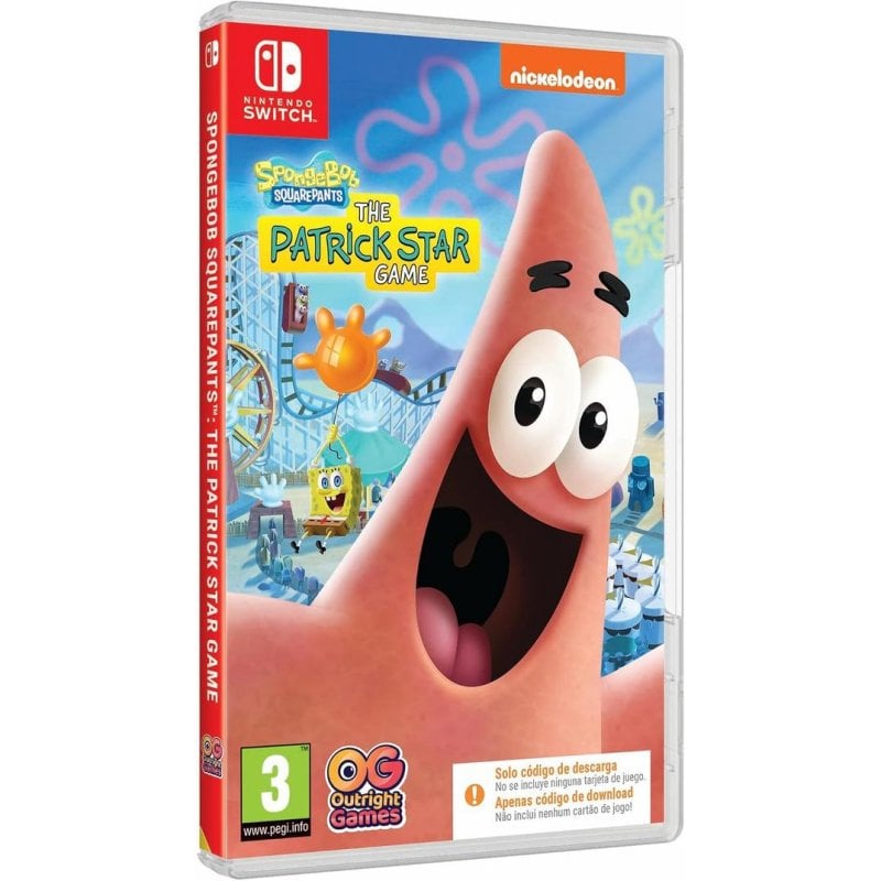 The Patrick Star Game Code In Box Nintendo Switch