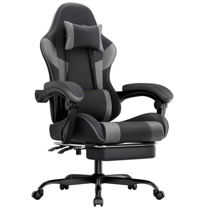 Silla Gaming Ergonómica Rolipo 200kg Cuero PU Transpirable