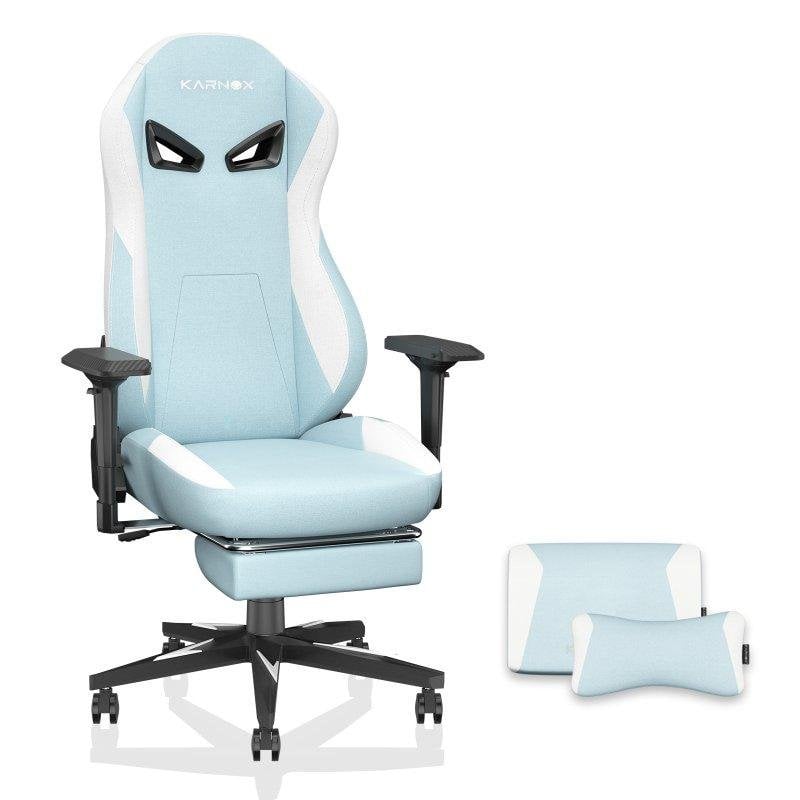 Ergo Gaming Stuhl Kornox Stoff mit Fusstütze