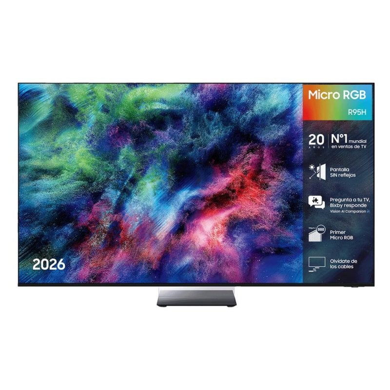 TV Samsung Micro RGB R95H 65" 4K UltraHD 165Hz Smart TV Tizen HDR10+ Dolby Atmos