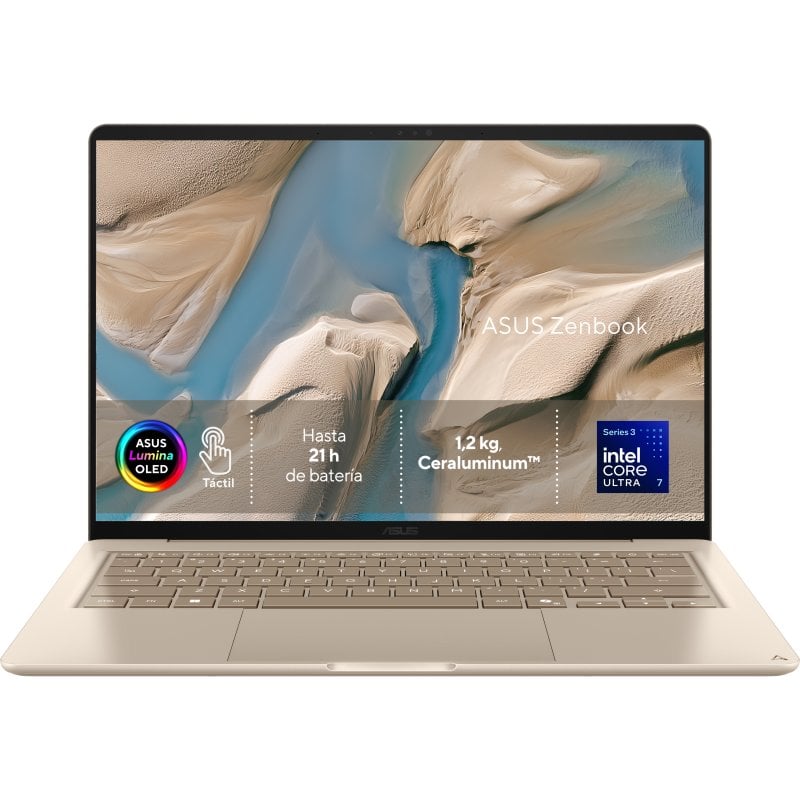 Portátil Asus Zenbook 14 OLED UX3480AA-SU320W 14" Intel Core Ultra 7 355 24GB 512GB SSD W11 Home