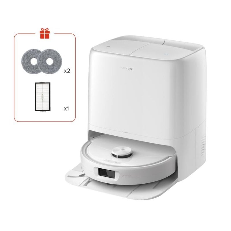 Robot aspirador Roborock Qrevo 2 ProX con autovaciado 25.000 Pa Navegación LiDAR compatible mascotas