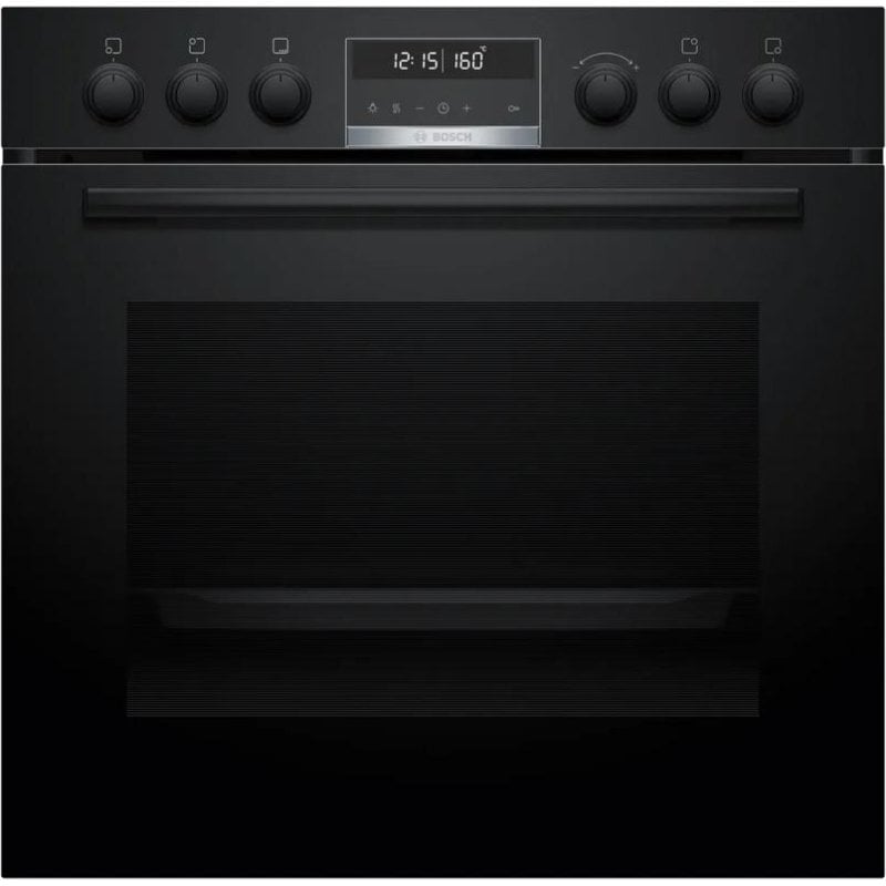 Forno Multifunções Bosch Serie 6 HEB578BB4 Pirolítico Hidrolítico 71L 60cm A+ Grill Preto