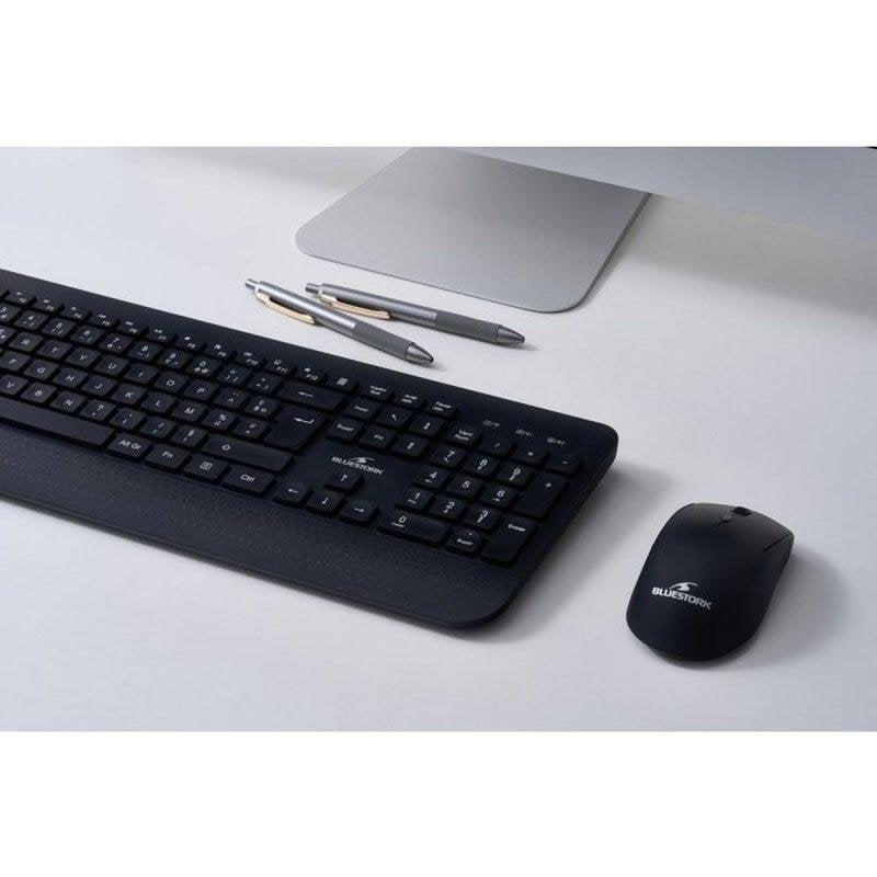 Ensemble Clavier/Souris Bluestork PACK-WL-OFF-R2/FR – Sans Fil, AZERTY, 3200 DPI - vue 7
