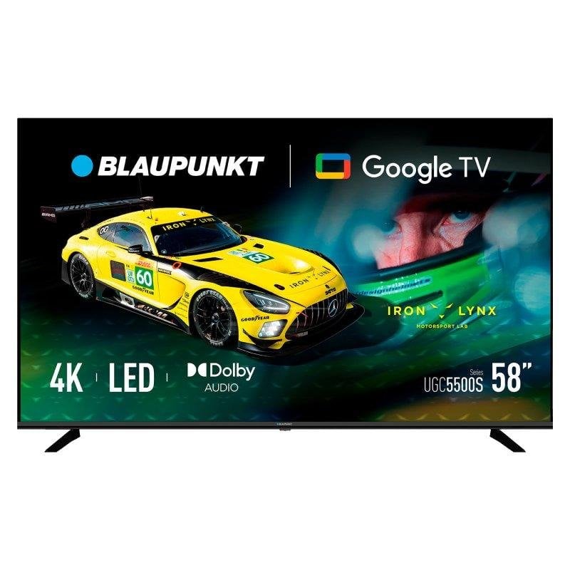 TV Blaupunkt LED 58UGC5500S 58" 4K UltraHD 60Hz Smart TV Google TV HDR
