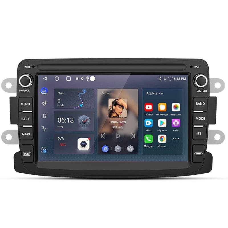 JUNSUN Autoradio 7" 2+64GB CarPlay Android Auto GPS para Dacia Duster Sandero Lodgy Dokker Logan Renault Captur Symbol