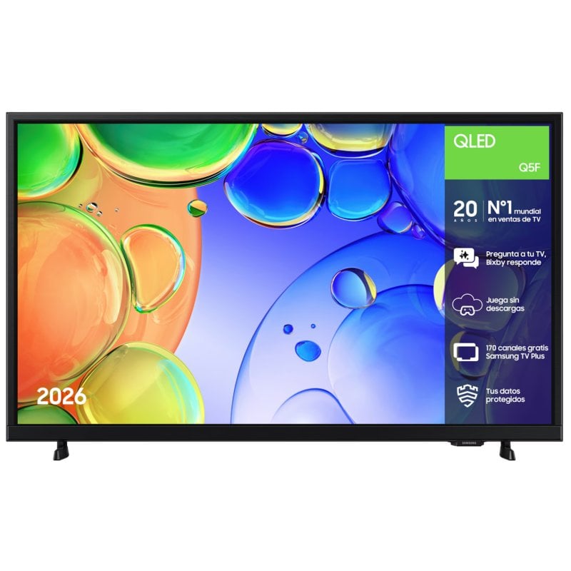 TV Samsung QLED TQ32Q5FAAUXSP 32" Full HD 50Hz Smart TV Tizen Quantum HDR10+