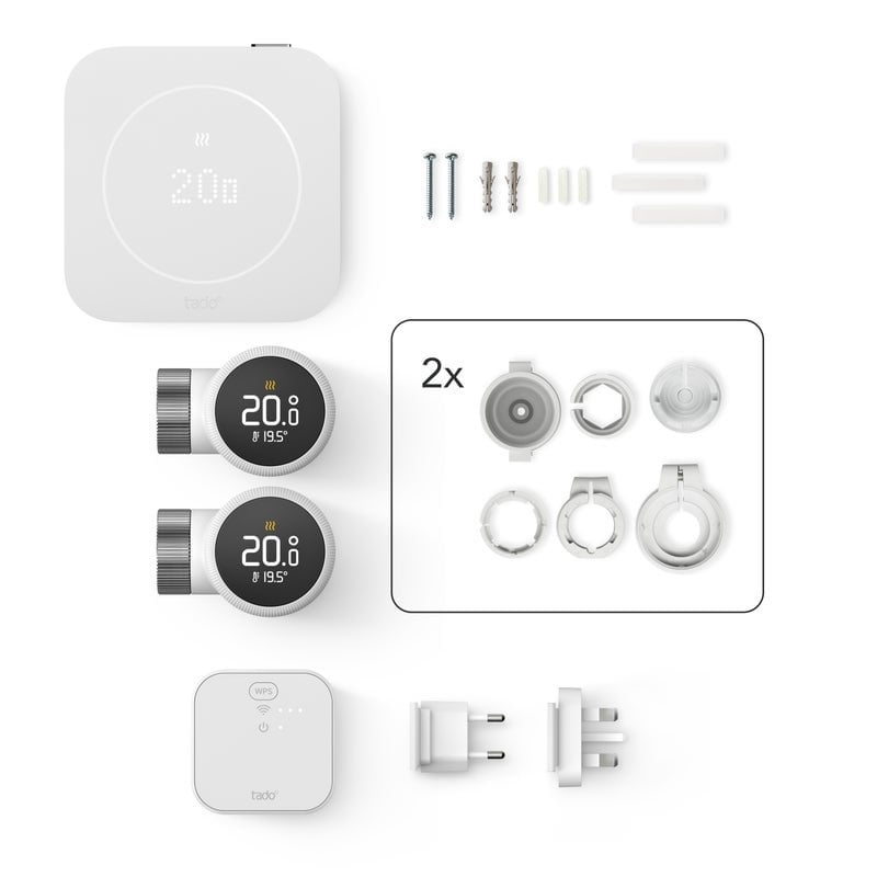 Intelligenter Thermostat Tado Starter Kit Verdrahtet für Heizung 2. Generation
