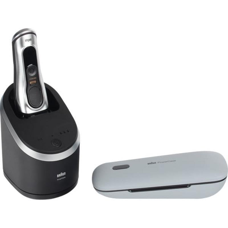 Braun Series 9 PRO+ 9577cc Rasoir Électrique Pour Homme 5 Éléments De Rasage Tondeuse De Précision Intégrée Station SmartCare Étui PowerCase 60 Min D'autonomie Fabriqué En Allemagne
