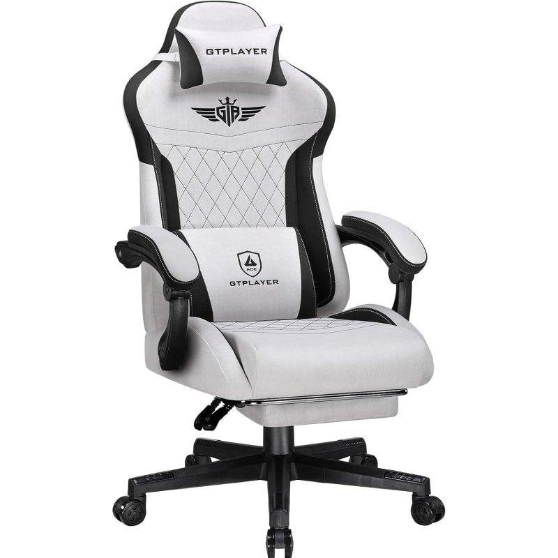 Sedia GTPLAYER Gaming Ergonomica con Supporto Lombare