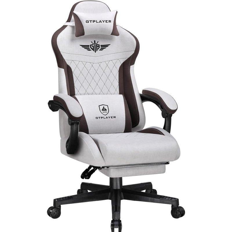 Sedia GTPLAYER Gaming Ergonomica con Sostegno Lombare