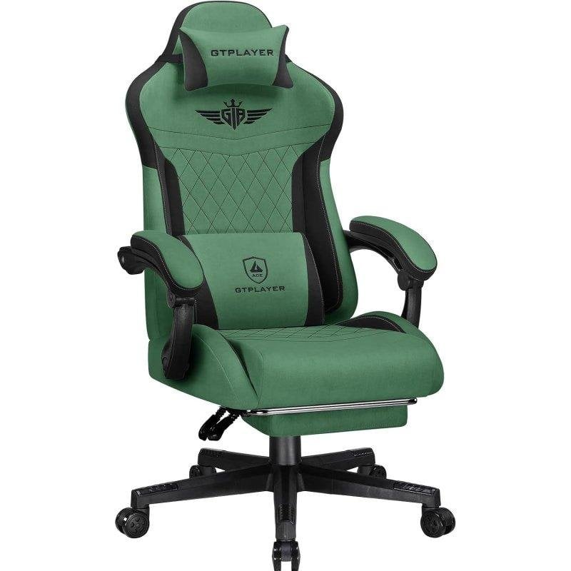 Sedia Gaming GTPLAYER Ergonomica Con Supporto Lombare Schienale Reclinabile