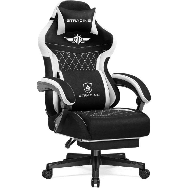 Sedia Gaming GTPLAYER Ergonomica Supporto Lombare Reclinabile 150kg