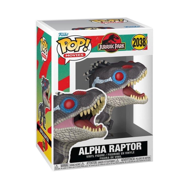 Jurassic Park Figurine POP! Alpha Raptor 9 cm