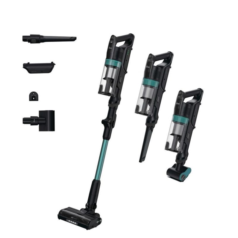 Aspiradora sin Bolsa Hoover HF1P10PX 165W 45 min Cepillo Motorizado Negro Turquesa