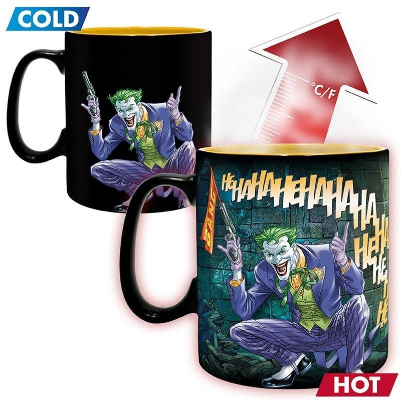 Abystyle Tasse Thermochromique Batman et Joker 0,46 L Multicolore - vue 1