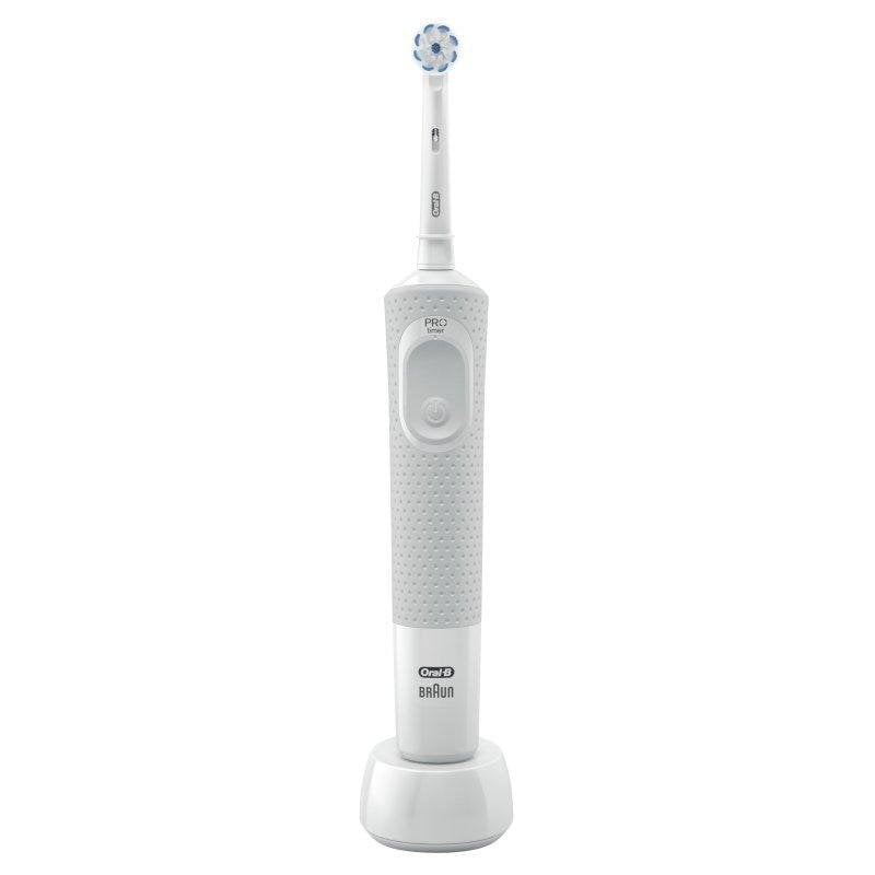 Brosse à Dents Oscillo-Rotative Oral-B Vitality 100 Starter Pack Minuteur 1 Brossette
