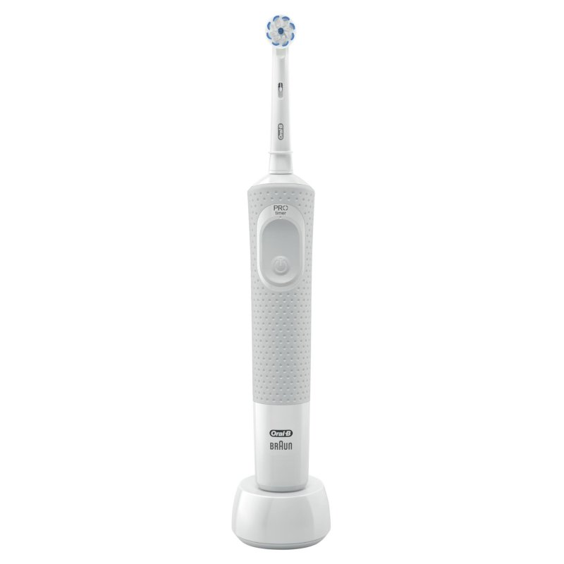 Brosse à Dents Oscillo Rotative Oral B Vitality 100 Starter Pack Minuteur 1 Brossette