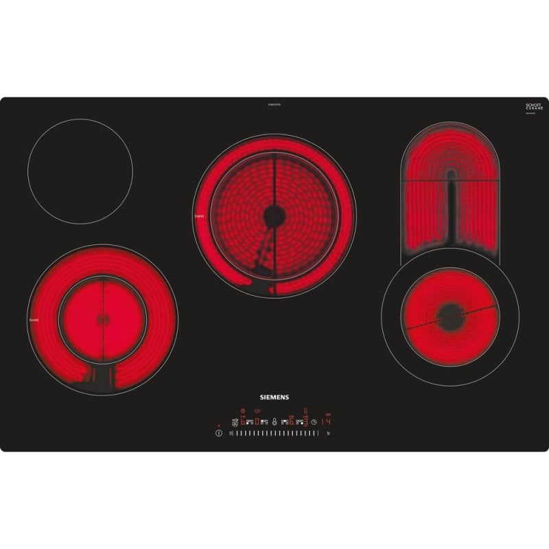 Piastra a induzione Siemens ET801FCP1D 5 zone 9300W vetro ceramico