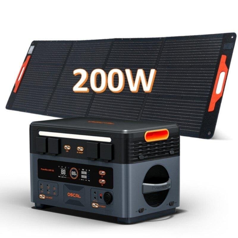 Estación de energía Oscal Powermax 2400 SE 2016Wh 4 AC, 8 USB LiFePO4 App control