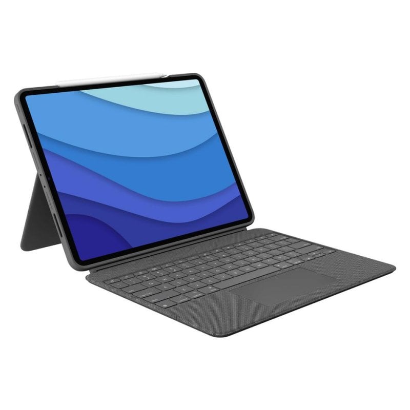 Teclado con funda Logitech Combo Touch para iPad Pro 12.9" con trackpad