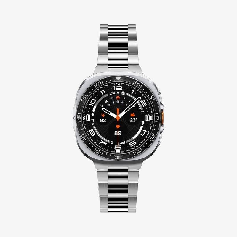 Protector Spigen Bezel Tune Pro Samsung Galaxy Watch Ultra 2 acero y PC negro