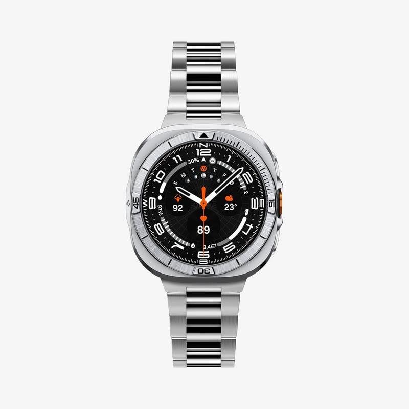 Funda protectora Spigen Bezel Tune Pro Samsung Galaxy Watch Ultra 2 47mm plata